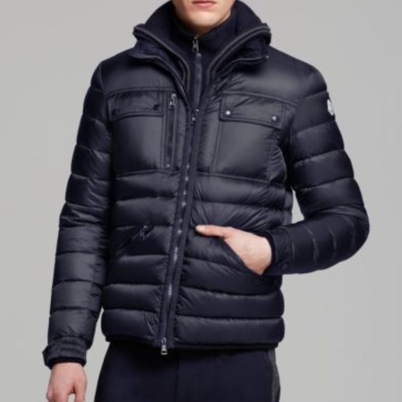 ❌SOLD❌ Moncler Norbert Men’s Blue Coat - Picture 2 of 8